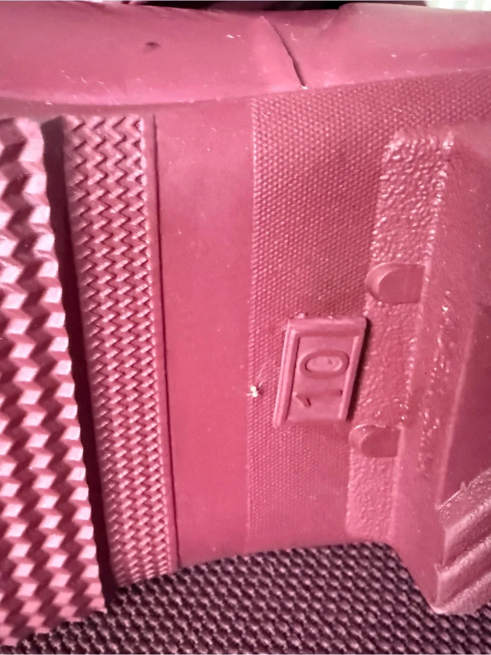 Nomad Pink Lace-Up Women's Rain Boots